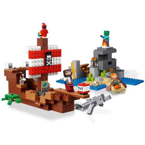 LEGO LEGO Minecraft Το Πειρατικό Καράβι Περιπέτειας 21152 (386 Τεμάχια) 2