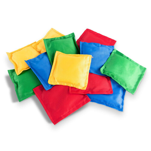 Jeu de sacs en nylon pour cornhole - 24 sacs colorés (5" x 5") 1