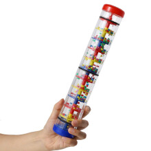 Rainmaker 30 cm Regnstav för barn Rattle Tube Regnstav Shaker Musik Sensorisk Ljudinstrument