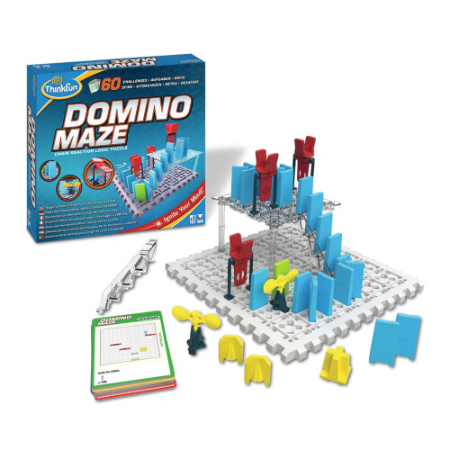 ThinkFun Domino Maze STEM Λογικό Παιχνίδι - Διασκεδαστικός Γρίφος για Παιδιά και Ενήλικες
