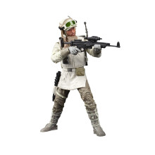 STAR WARS The Black Series Rebel Trooper (Hoth) Giocattolo da 6 pollici in scala L'Impero colpisce ancora Figura da collezione per bambini dai 4