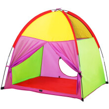 ATDAWN Kids Play Stor Pop Up Stor gyerekeknek Kemping Jtsztr Beltri/Kltri Jtszhz fiknak s lnyoknak Szivrvny szne (L)