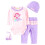 Tatu renasceram bonecas de bonecas roupas menina 22 polegadas 4 pcs conjuntos 2