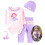 Tatu renasceram bonecas de bonecas roupas menina 22 polegadas 4 pcs conjuntos 1