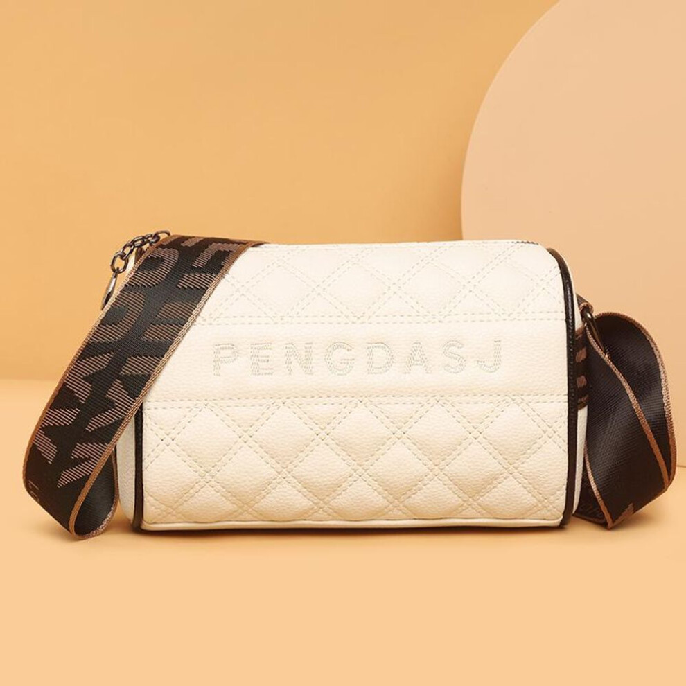 (white) Luxury Solid Genuine Leather Shoulder Crossbody Bags For Women High Quality Cow Leather Female Messenger Tote Sac Ladies Handbag