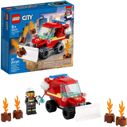 LEGO LEGO City Τροχόσπιτο Πυρκαγιάς 60279; Παιχνίδι Πυροσβέστη για παιδιά, Νέο 2021 (87 κομμάτια) 2