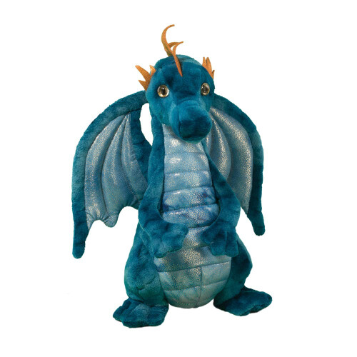 Douglas Pl?schtier ?Blauer Drache? von Douglas Zander
