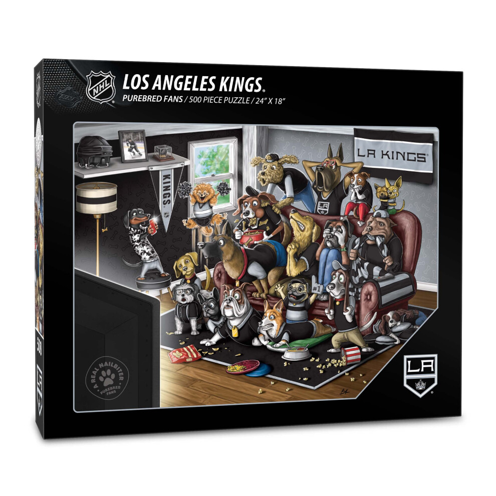 Puzzle De 500 Pi?Ces Pour Fans De Pure Race Des Kings De Los Angeles De La Lnh Youthefan - Un Vrai Casse-T?Te-image