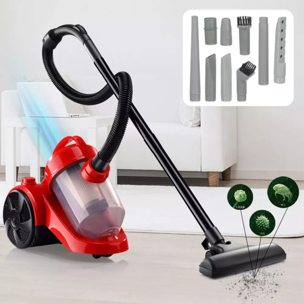 Bagless Cylinder Vacuum Cleaner 1000W Compact Lightweight Powerful