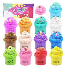 Butter-Schleim-Set fr Mdchen, 13 Stck, Partygeschenke, nicht klebendes und superweiches Stressabbau-Spielzeug fr Jungen, Osterkrbchenfller