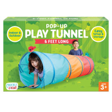 Chuckle & Roar  Pop-Up-Spieltunnel  aktives Spielen fr Kleinkinder  Pop-Up-Zelt-Begleiter fr Vorschulkinder  ab 3 Jahren  Regenbogen-Tunnel