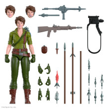 Super7 FINAIS! G.I. Joe Lady Jaye - 7"""" G.I. Figura de ao de Joe com acessrios, colecionveis ??clssicos de desenhos animados e brinquedos re