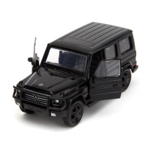 Mercedes-Benz G-Klasse 4x4, schwarz-rosa Slips, Serie 132, Druckguss-Modellauto von Jada