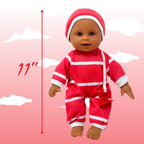 The New York Doll Co The New York Doll Collection Boneca de corpo macio de 11 polegadas em caixa de presente - Brinquedo de boneca de 11"" para crianas, meninos, meni 1