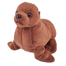 Wild Republic Pocketkins Eco Foca, Giocattolo di Peluche, 5 Pollici, Eco-Friendly