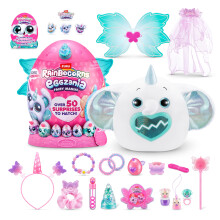 Eggzania Fairy Mania (Elephant) by ZURU  Plush Toy  Collectible Plush  Surprise Eggs  Wearable Accessories  Slime  Toys for Girls