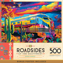 Puzzle MasterPieces 550 dielikov pre dospel ch a rodinu P tny expres 45,5 cm x 61 cm