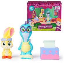 Vida The Vet Sniffle & Snuggle Pack med Zig Zag & Tidbit Action Figures & Tissue Box Accessory Kids Toys For Girls & Boys Alder 3 and Up