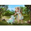 American Girl American Girl WellieWishers Conjunto de boneca Willa de 14,5 polegadas com vestido e acessrios de boneca Crisella The Dragon e livro de histria 3