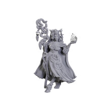 WizKids Critical Role Unbemalte Miniaturen: Fearne Calloway & Mister | Unbemalte Miniaturen | Welle 23