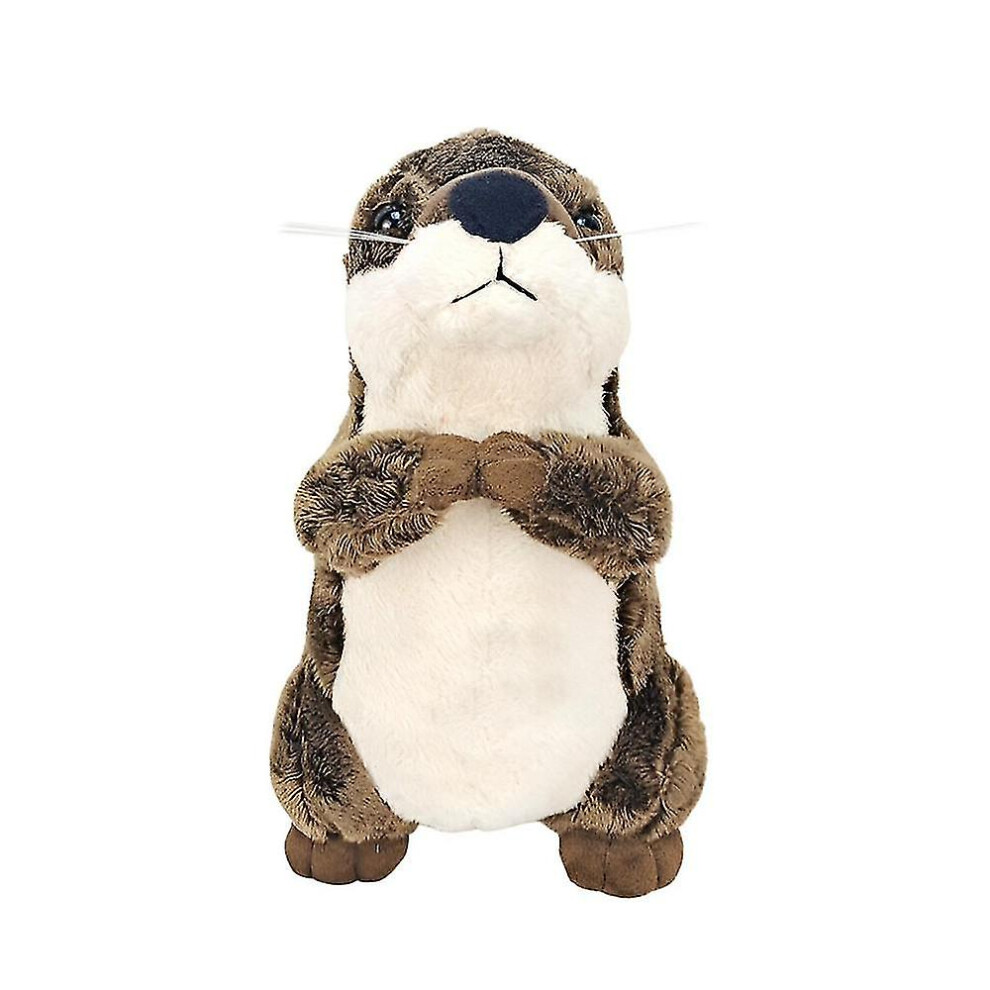 (open eyed) Otters Plush Stuffed Animal Realistic Stuffed Otters For Babies Stuffed Sea Otters Plush Toys For Babies Children Kids Soft Toys