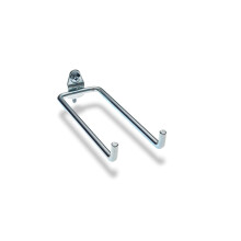 Triton Products kaksoistankoiset reik taulukoukut 5 3/4"" hopeanv riset 10 kpl Tyyppi: Pakkaus