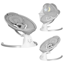 Baby Rocking Chair Electric Bluetooth Sleeping Cradle Bed Touch&Remote