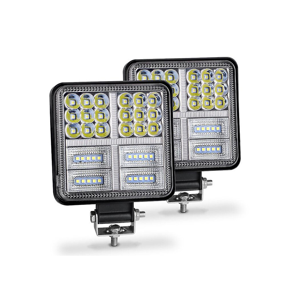 177W 59 Led Square Spot Led Work 12V 24V For Truck Suv 4X4 Boat Atv Jeep Tractor Fog Strobe Light 5014561032771