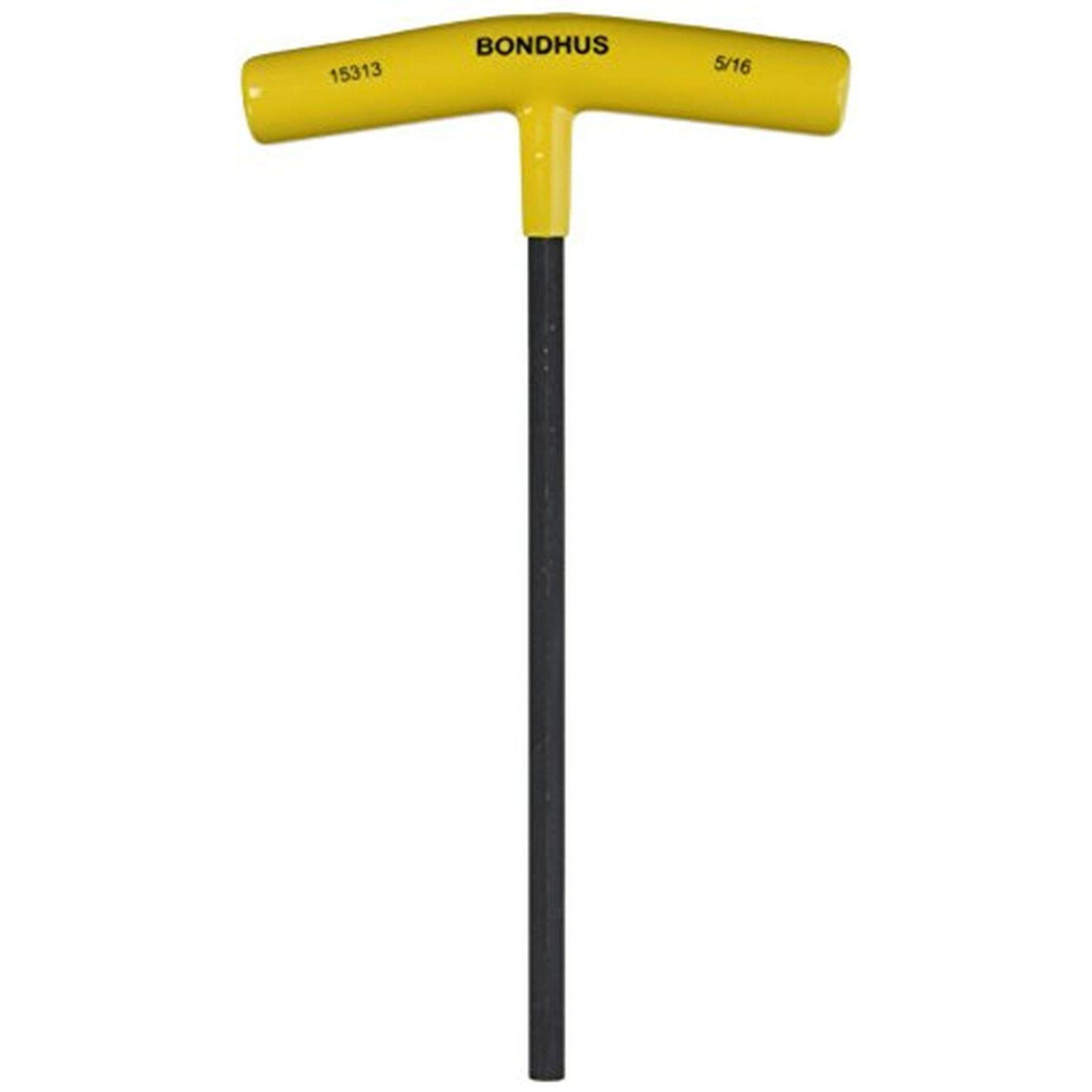 Bondhus 15313 5/16"""" Hex Tip T-Handle W/Proguard Finish 037231153137