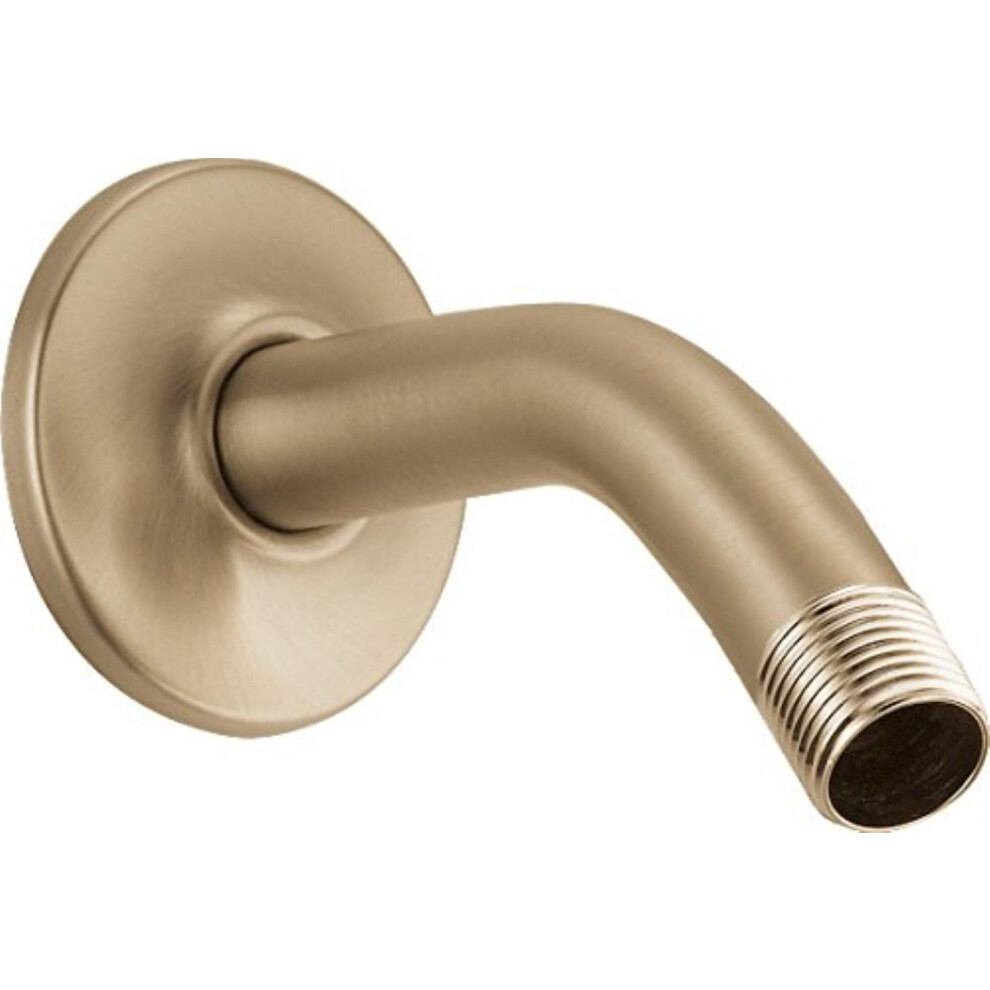 Photos - Other Bathroom Accessories Delta Faucet U4993CZ Wall Mounted Shower Arm and Flange 6 Champagne Bronze U4993-CZ 