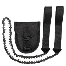 Outdoor Camping Tools Garden Tools 24-inch Portable Outdoor Survival Hand Zipper Saw Wire Saw Handhe