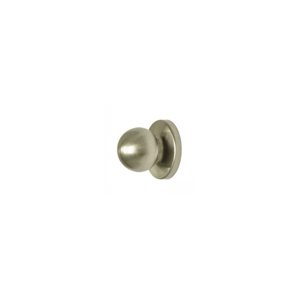 (Pack Of 4) Satin Nickel Bi-Fold Knob With Backplate 820103842235