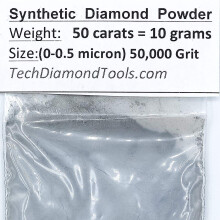 TechDiamondTools Diamantov prek na leten skla Kremen Mramor Kamenn perky Kmen Celn sklo Travertin Drahokam 50 000 zrnitost - 0-0,5 mikronu -