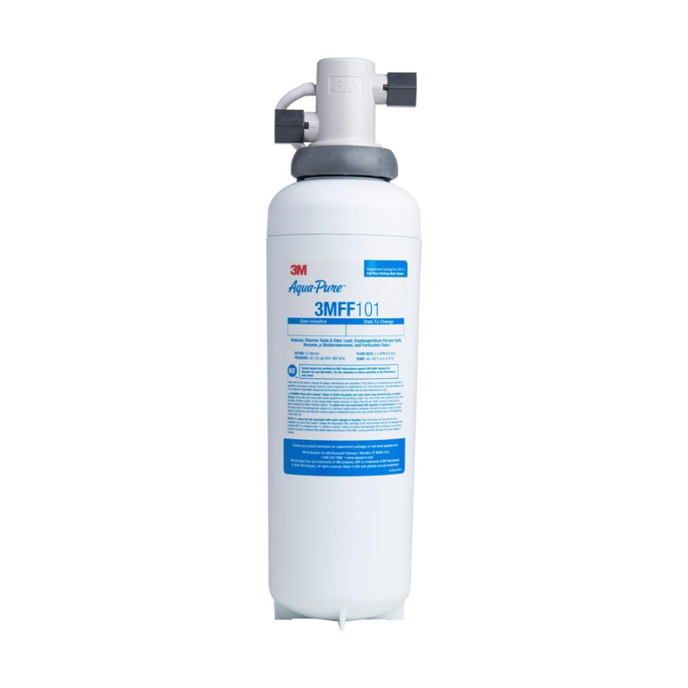 3M Aqua-Pure Under Sink Full Flow Drinking Water Filter System 3MFF100
