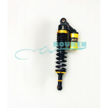 (black gold 360mm) 360mm Motorcycle Rear Shock Absorber For Motocross Atv Electric Dirt Pit Bike Motorbike Cafe Racer Modified Parts Accessories - Refurbished
