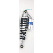 (Sliver black 360mm 2) 360mm Motorcycle Rear Shock Absorber For Motocross Atv Electric Dirt Pit Bike Motorbike Cafe Racer Modified Parts Accessories