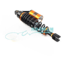 (black gold 360mm 1) 360mm Motorcycle Rear Shock Absorber For Motocross Atv Electric Dirt Pit Bike Motorbike Cafe Racer Modified Parts Accessories