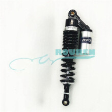 (Black silver 360mm) 360mm Motorcycle Rear Shock Absorber For Motocross Atv Electric Dirt Pit Bike Motorbike Cafe Racer Modified Parts Accessories