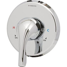 Symmons 9600-PLR-TRM Origins bruseventil trim i poleret krom (ventil ikke inkluderet)