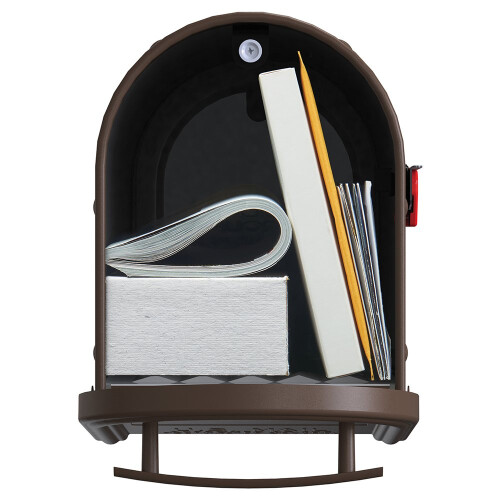 Gibraltar postkasser FM11 Franklin Mailbox Medium Bronze 1