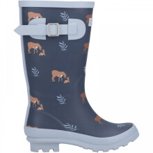(13 (Children's), Deers) Woodland Junior Deers Kids Print Wellies