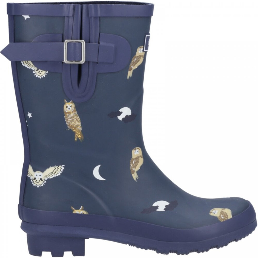 Cotswold (3 (Adults'), Owls) Woodland Mid Owls Ladies Mid-Calf Print Wellies