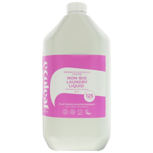 Ecoleaf Non-Bio Laundry Liquid Bamboo and Lotus 5L