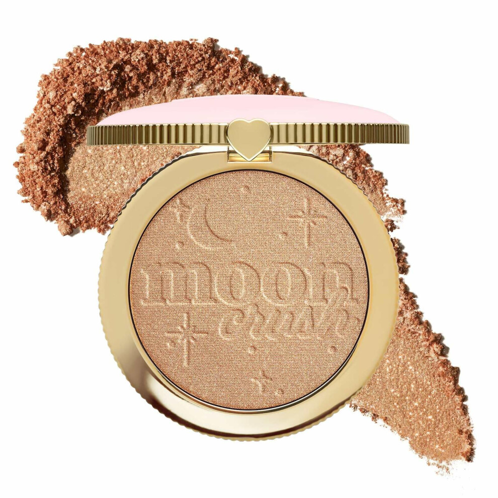 Troppo Affrontato Too Faced Moon Crush Highlighter | Shimmer + Glow, 0.25 Ounce, Summer Moon