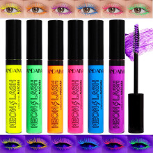 6 buc Mascarari fluorescente colorate machiaj volumizant ?i prelungire Mascara pentru genele impermeabile impermeabile de lunga durata fermecatoa