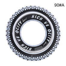 (Adult) Kids Adult Inflatable Swim Ring Donut Rubber Ring Float Tyre Beach Pool Toy