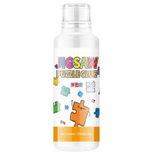 Jigsaw Puzzle Glue, 240ML Jigsaw Glue with Sponge Head, Non- and Puzzle Sealer