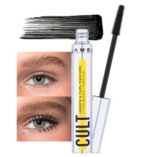 Lauta de cult lamel ?i rimelul cu ondularea - prelungire ?i curling Mascara de pigment negru profund, fara fulgi, 402 - 402