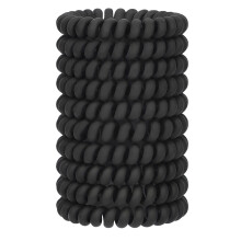 JessLab Spiraalvormige haarelastiekjes 10 stuks Traceless Telefoonsnoer Haarelastiekjes Spiraalarmband Plastic Spoelhaarelastiekjes Paardenstaarthoud