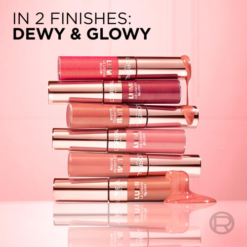 Lumi, Le Liquid Blush, 610 Dewy Rich Coral 2